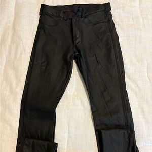 Dr. Denim Dr. Moxy Skinny Jeans Black Metal Coated XS